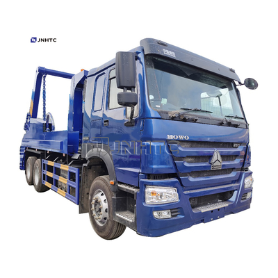 HOWO 6x4 12cbm 15cbmの油圧振動腕のごみ収集車Euro2 Euro3の容器のゴミ箱