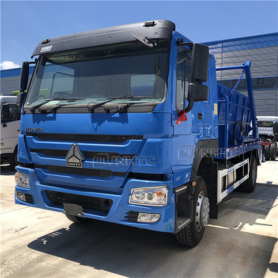 HOWO 6x4 12cbm 15cbmの油圧振動腕のごみ収集車Euro2 Euro3の容器のゴミ箱