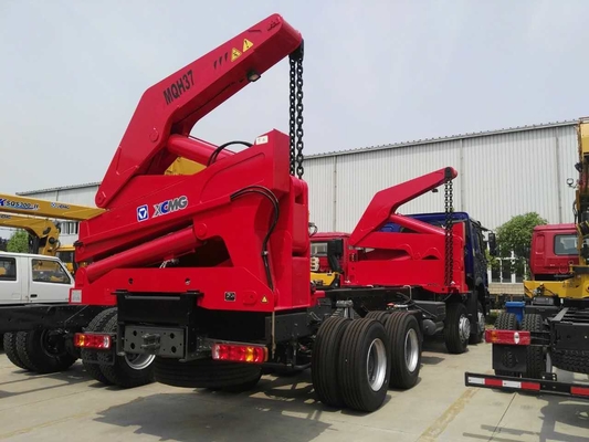 Xcmg 37tの側面の上昇クレーンMqh37aが付いているSinotruk Howo 8x4のトラックによって取付けられるクレーン