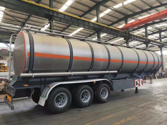 半Liangshan 30000l-60000lのアルミニウム燃料のタンカーのトレーラー