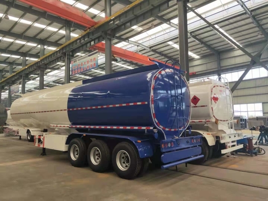 半Liangshan 30000l-60000lのアルミニウム燃料のタンカーのトレーラー