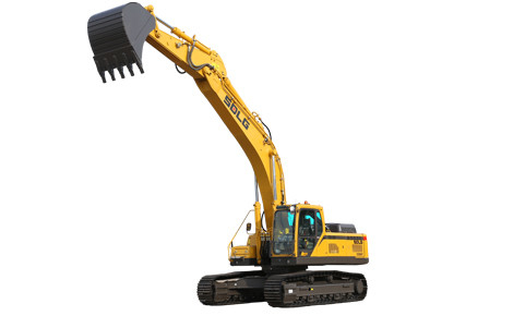 SDLG E6360Fの頑丈な油圧クローラー坑夫36tonの長い範囲の掘削機1.9m3