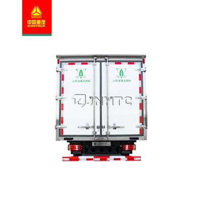 Sinotruk HOWO 6は涼しい軽量Chain RefrigeratedヴァンTransport Truckの生鮮食品にタイヤをつける