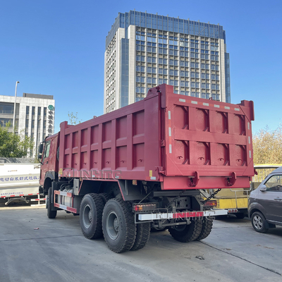 HOWO 6x4 10は立方頑丈なダンプ トラック371hp 30のトン18を動かす
