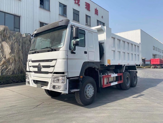 中間の持ち上がるシステムSINOTRUK HOWOダンプTruck371HP 6X4 20CBM負荷25トンの