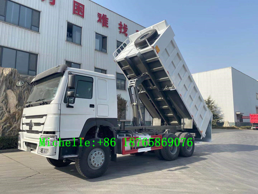 Sinotruk HOWO 6*4の頑丈なダンプ トラック10の荷車引きのダンプカー371hpの馬力3車軸