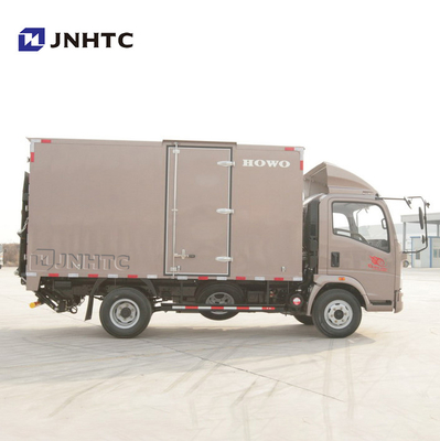 SINOTRUK HOWO 116hp 6トンのLHD Box TruckヴァンCargo Truck