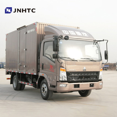 SINOTRUK HOWO 116hp 6トンのLHD Box TruckヴァンCargo Truck