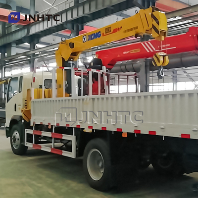 3 TonsヴァンCargo CraneのSinoトラックの特別な軽量商業トラック