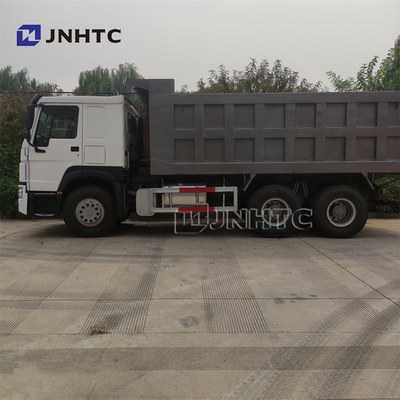 秒針Sinotruk Howo立方371台の使用されたダンプカー トラック375hp 6x4 A7 20