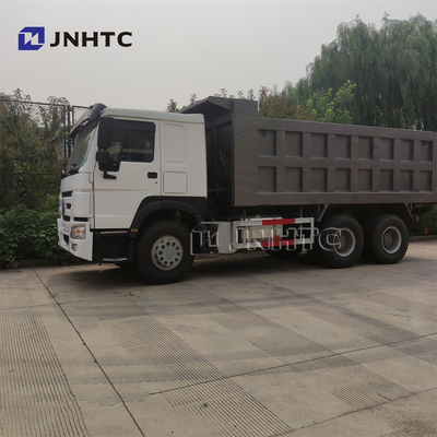 秒針Sinotruk Howo立方371台の使用されたダンプカー トラック375hp 6x4 A7 20