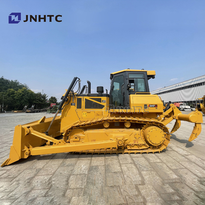 Shantui 4.7cbm 17.5トンの完全な油圧Crewlerのブルドーザー140kw 170Hp DH17