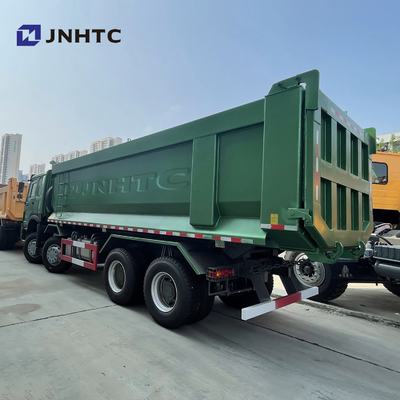 HOWO 6X4 371HPの緑20のUのタイプ貨物ボディが付いている立方ダンプカー トラック