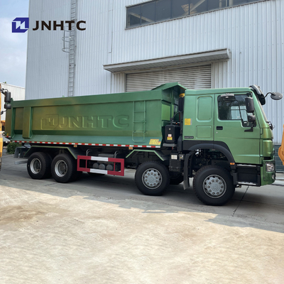 HOWO 6X4 371HPの緑20のUのタイプ貨物ボディが付いている立方ダンプカー トラック