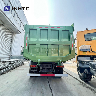 HOWO 6X4 371HPの緑20のUのタイプ貨物ボディが付いている立方ダンプカー トラック
