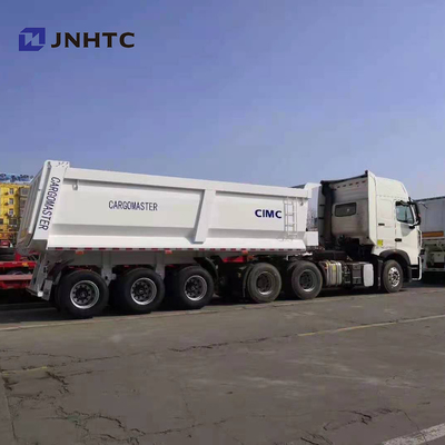 3つの車軸トラクターはトレーラ トラック40tの空気懸濁液を半投げ出す