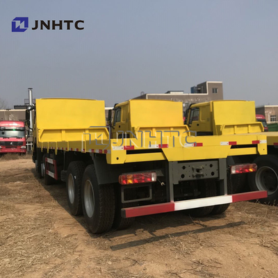 SINOTRUK Howoの重い貨物トラック35の調子の平面トレーラーの三車軸平面