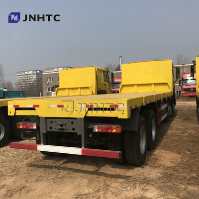 SINOTRUK Howoの重い貨物トラック35の調子の平面トレーラーの三車軸平面