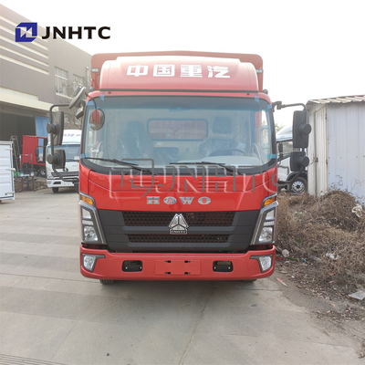 貨物輸送4x2ライトCargo BoxヴァンTruck 6荷車引きはサイドウォールのトラックを囲う