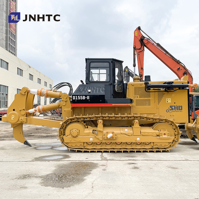 日本エンジンを搭載する15tBulldozerユーロ4のクローラー重い建設機械