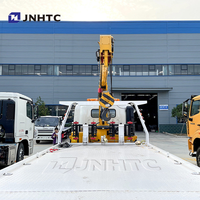 Sinotruk HOWO 4x2 3-12TONライト平面貨物レッカー車 クレーン トラック