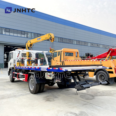 Sinotruk HOWO 4x2 3-12TONライト平面貨物レッカー車 クレーン トラック