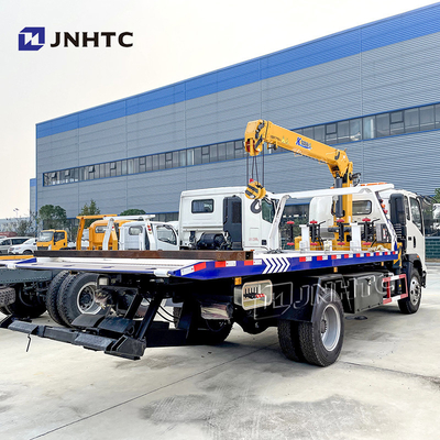 Sinotruk HOWO 4x2 3-12TONライト平面貨物レッカー車 クレーン トラック