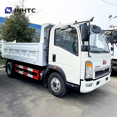 HOWO 4x2のダンプのダンプカー トラック8トンの構造配達輸送のダンプ トラック