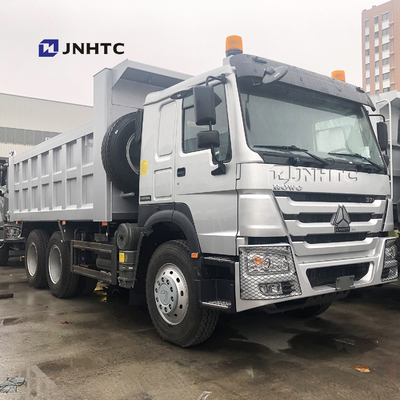 Sinotruk 6X4 371HPの頑丈なダンプ トラックの緑20の立方ダンプカー トラック