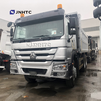 Sinotruk 6X4 371HPの頑丈なダンプ トラックの緑20の立方ダンプカー トラック