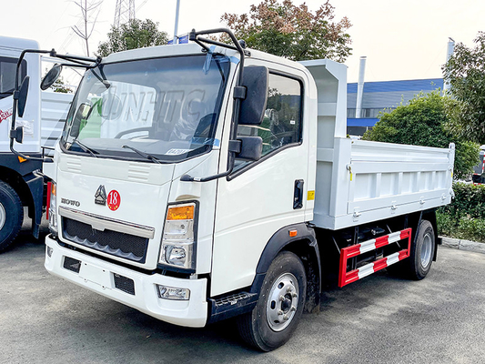 Sinotruk Howoの軽量4X2ダンプ トラック砂石灰砂利の輸送のための10 - 15トン