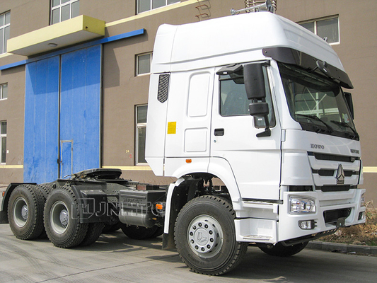 Euro2 HW79の小屋の索引車のトラックRHD 6x4 10はディーゼル機関371hp 420hpを動かす