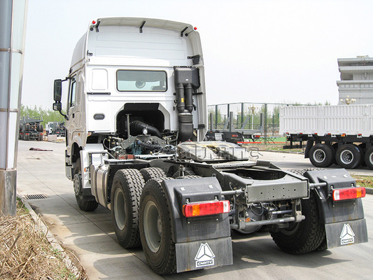 Euro2 HW79の小屋の索引車のトラックRHD 6x4 10はディーゼル機関371hp 420hpを動かす