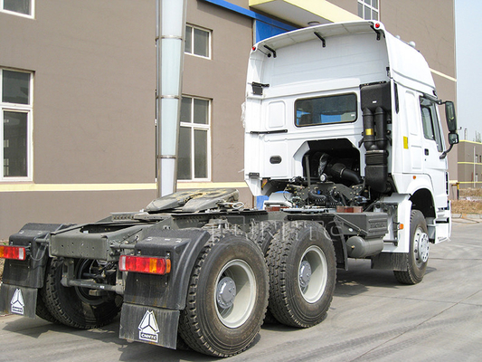Euro2 HW79の小屋の索引車のトラックRHD 6x4 10はディーゼル機関371hp 420hpを動かす