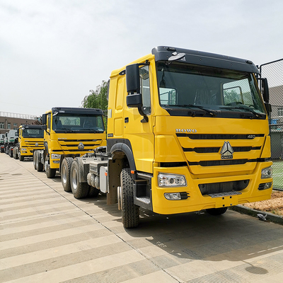 10wheels Howoのトラクターのトラックの頭部のSinotruk 371hpのトラクターのトラック