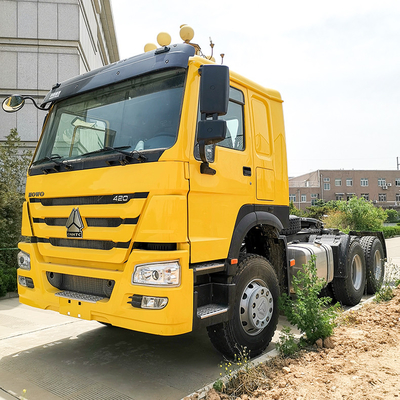 10wheels Howoのトラクターのトラックの頭部のSinotruk 371hpのトラクターのトラック