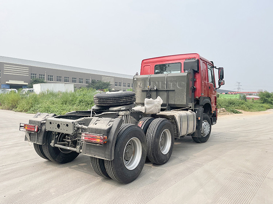 6x4 3.5インチEuro2 Sinotruk Howo 371のトラクターのトラック10の車輪のヘッド トラクター