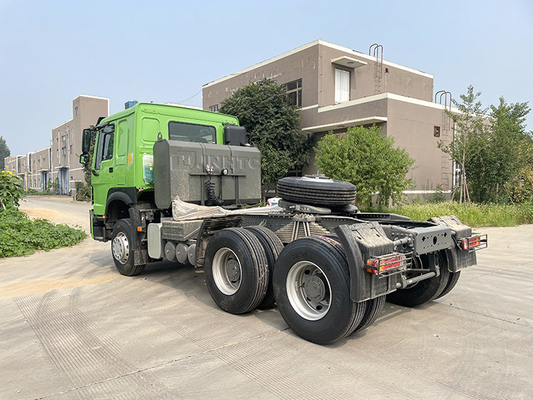 Euro2 LHD Sinotruk Howo 10は50トン371馬力トレーラー トラックのトラックを動かす