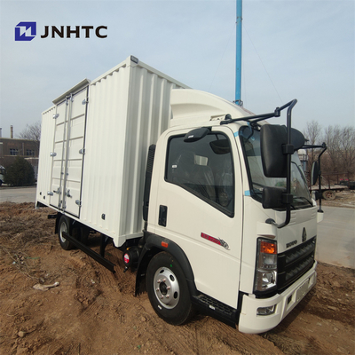 SINOTRUK HOWO LHD Box TruckヴァンCargo Truck 116hp 6トンの
