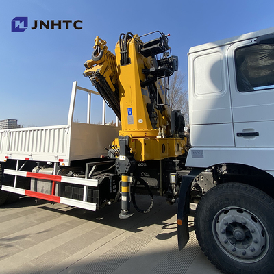 平面Dropsideの貨物トラックはクレーンShacman F3000 6x4を取付けた