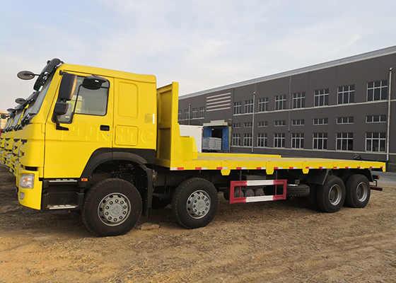 Sinotruk Howo 8x4の頑丈な貨物トラックの電気12車輪420hp