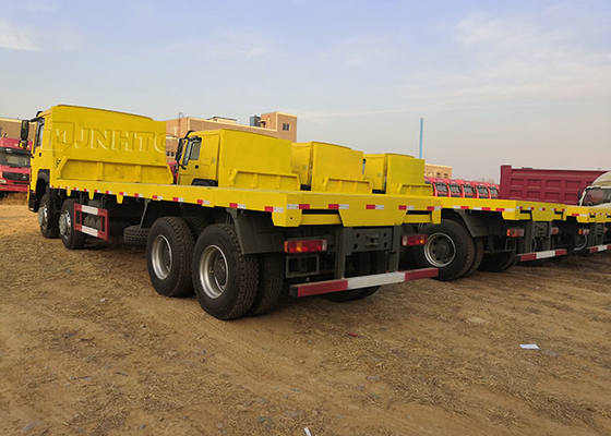 Sinotruk Howo 8x4の頑丈な貨物トラックの電気12車輪420hp