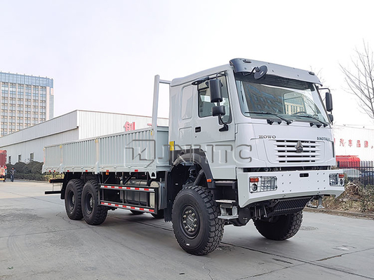 シノ トラック ホウ 6x6 オフロード 6 タイヤ 10 ホール RHD LHD フルホールドライブ AWD トラック 貨物 ターパー ダンプトラック