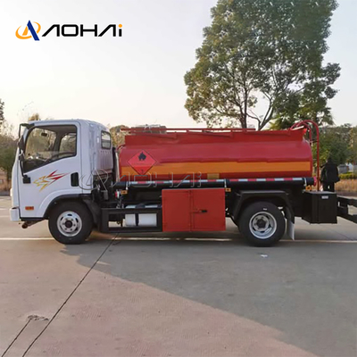FAW 4X2 5000 Liters Capacity Fuel Tank Truck for Oil Storage