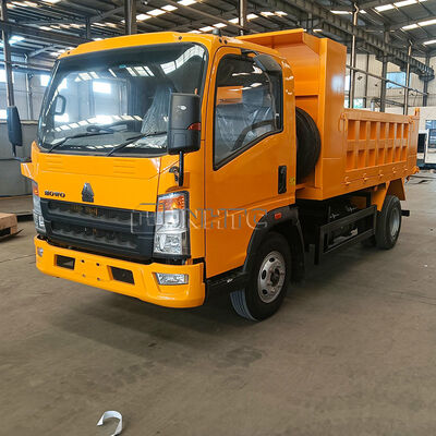 SINOTRUK HOWO 3-5 TON YN4102QBZL 116HP Euro2 右駆動軽量ダンプトラック