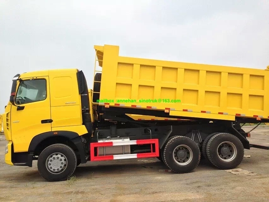 40-50t負荷のための6x4 A7 Sinotruk 10の車輪のダンプ トラック20m3前部持ち上がるUのタイプConatiner